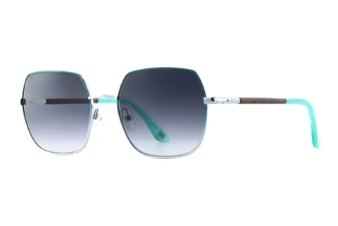 Ophthalmic Glasses Wood Fellas SOLSTICE (11752 curled/mint/silver)