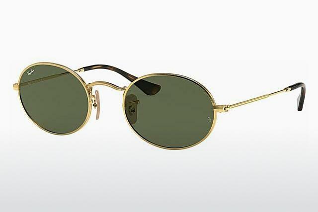 Accessoires Sonnenbrillen ovale Sonnenbrillen Sonnenbrille schwarz 