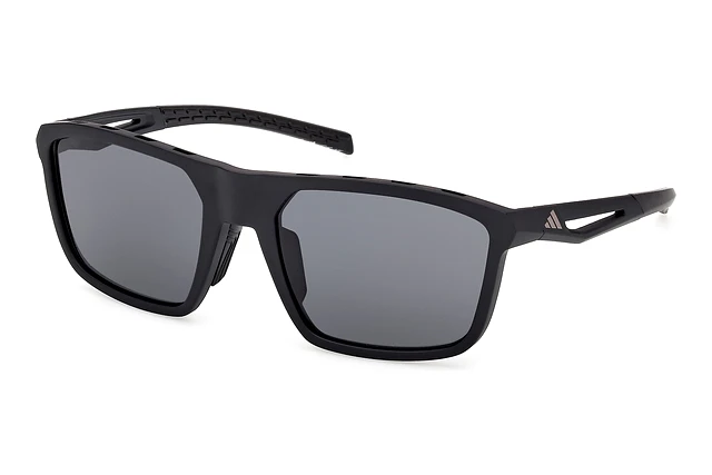  アディダス サングラス SP0011-02A　ブラック Adidas SP 0111 02A Ophthalmic Glasses