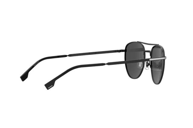 NWT Hugo Boss BOSS 1631/S-0003 IR Black Round 53mm Sunglasses Hugo Boss 1631/S 003IR Sunglasses - US main image 3