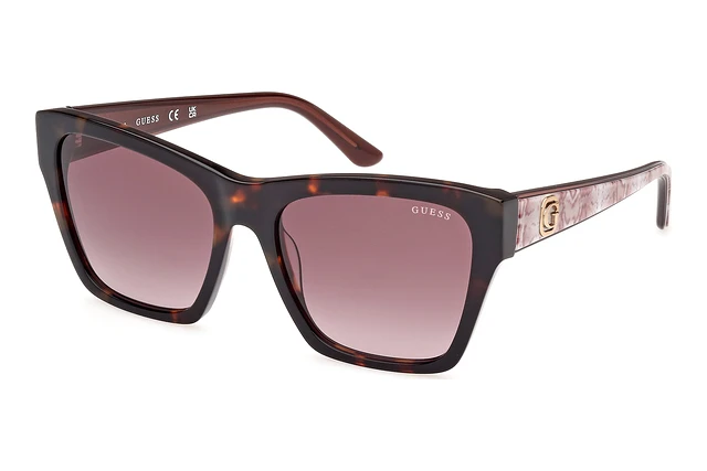 Guess Brown Tortoise Sunglasses GU00113 No Case Shop the Guess GU00113 Sunglasses Shiny Black/Smoke Gradient main image 2