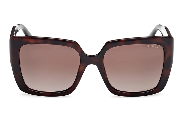 Guess Quattro G GU00200 Oversized Square Sunglasses Pink Brown Gradient Lens NWT Guess GU00200 POWDER/BROWN SHADED 53/18/140 women Sunglasses  main image 4