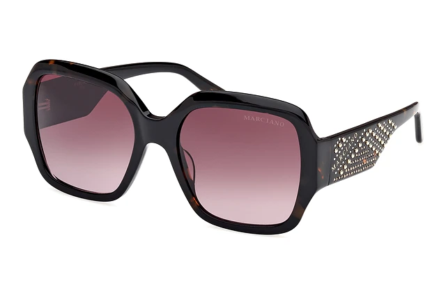 Marciano by Guess Tortoise‎ Cat Eye Rhinestone Sunglasses GM00002 52F 56mm New Guess By Marciano GM00026 Sunglasses | Select Eyewear main image 3