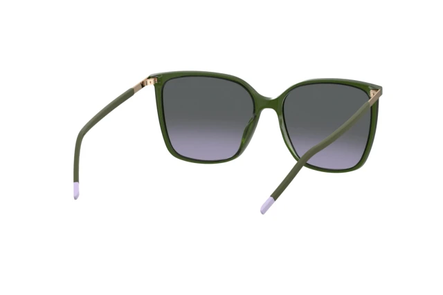 NWT Hugo HG 1275/S-1ED H1 Green Rectangle 57mm Sunglasses Hugo Boss HG 1275/S - 1ED H1 Green | Sunglasses Woman main image 2