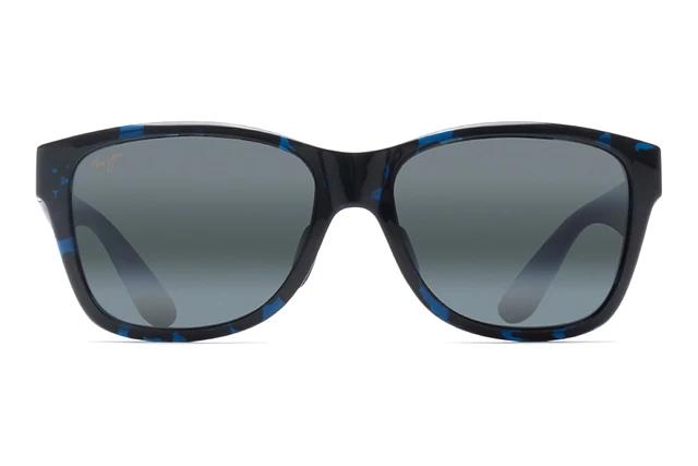 Maui Jim 435-03J ROAD TRIP Sunglasses Blue Black Tortoise Frame Polarized Neutral Grey Lens