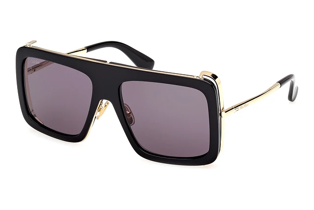 New Max Mara Unisex MM0119 JEAN Sunglasses Brown 57mm Maxmara MM0119 45F Jean | Online Sale - Amevista main image 2