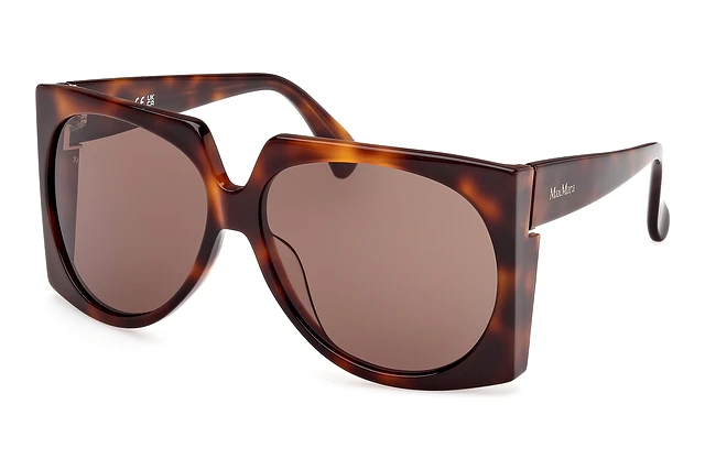 Max Mara Oversized Round Sunglasses Brown Gradient Lenses MAX MARA Malibu oversized round-frame sunglasses | Harvey  main image 3