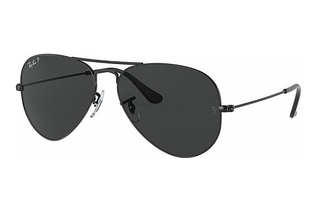 and Learner Rindende Ray-Ban AVIATOR LARGE METAL RB 3025 002/48