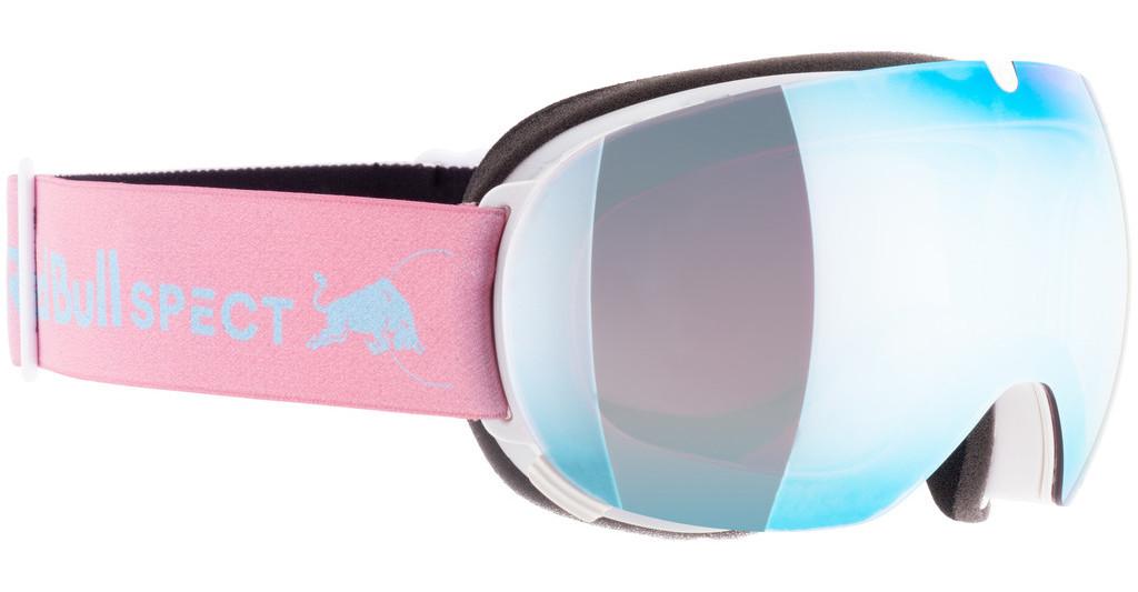Red Bull SPECT   MAGNETRON ACE 008 ice blue snow, red with blue mirror, S.3 HIGH CONTRASTwhite