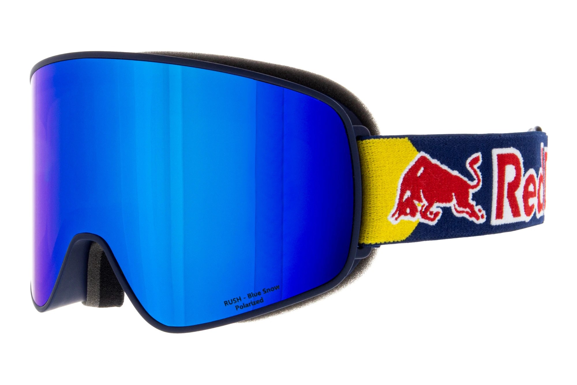 Red Bull SPECT   RUSH 001 blue snow,brown with blue mirror, S.3 POLARISEDblue