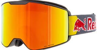 Red Bull SPECT RAIL 002 red snow - orange with red mirror cat. S2warm grey
