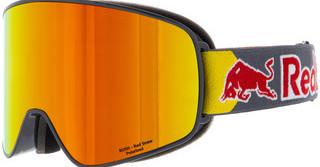 Red Bull SPECT RUSH 002 red snow, brown with red mirror, S.3, POLARISEDgrey