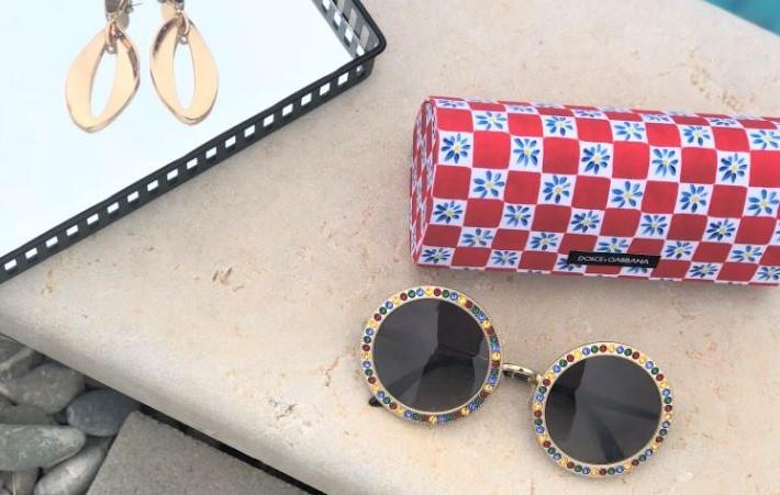 Ronde zonnebril dames Dolce & Gabbana
